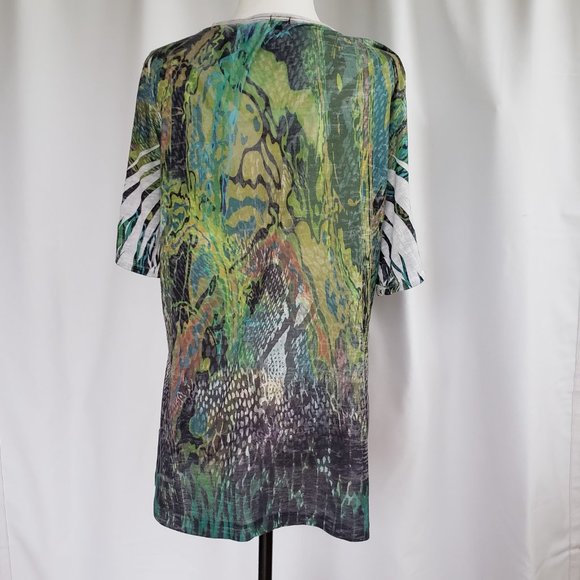 REBA light & airy tunic with subtle bling appeal - Picture 4 of 8